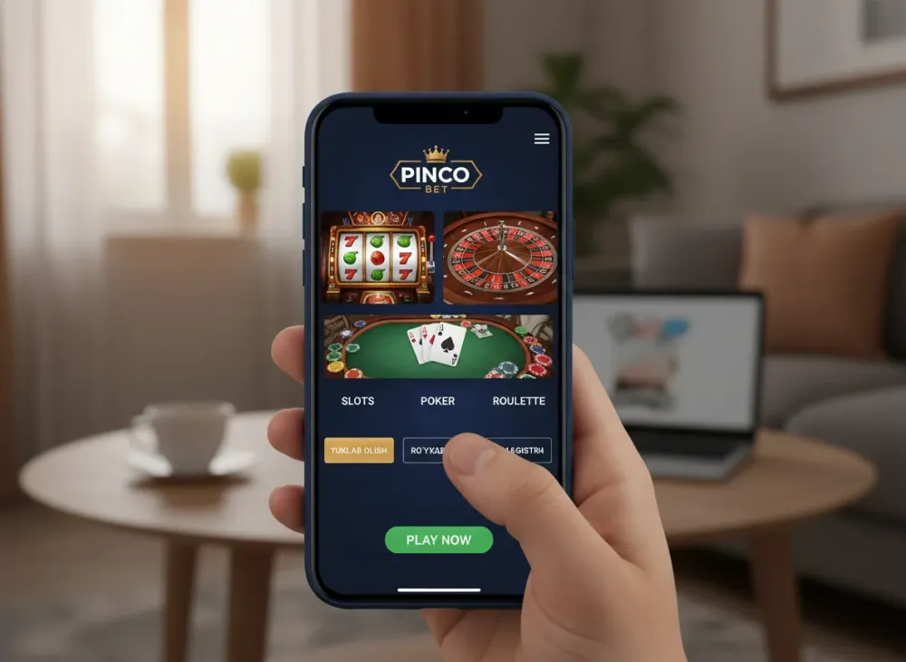 Pinco bet app orqali tikish va ilova qoʻllanmasi