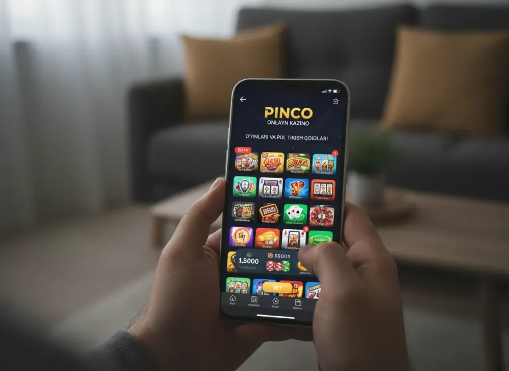 Pinco kazinosi va sport tikish o‘yinlari sharhi